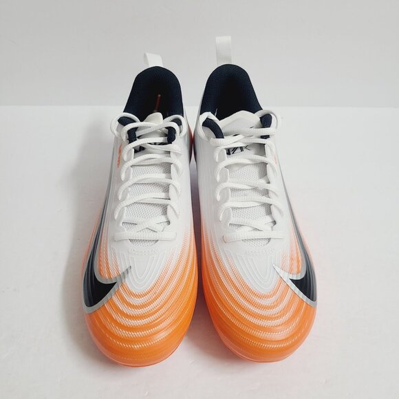 NEW Nike Vapor Speed 3 TB Football Cleats HM8849-104 Size 8.5 White Orange main image 5